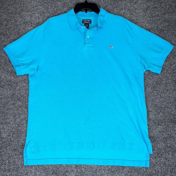 Polo Ralph Lauren Other - Ralph Lauren Polo Jeans Shirt Mens XL Turquoise Blue Short Sleeve Cotton Adult